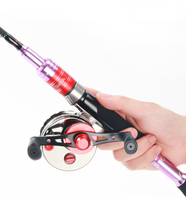 Full Metal Raft Fishing Reel One-Click Slow Descent Raft Reel Micro Lead Ice Fishing Reel Gap-Free Fishing Reel Wholesale Front Cast Reel
