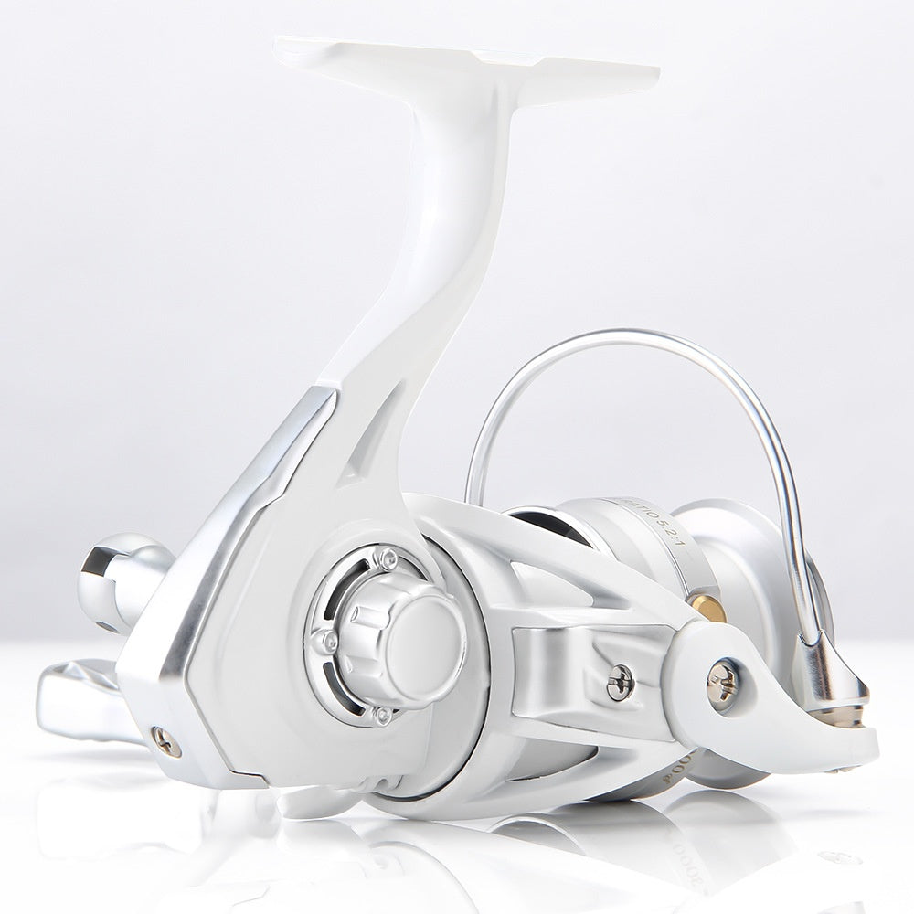 Micro Lure Spinning Reel New Small White Reel Metal Long Casting Fishing Reel Sea Rod Reel ET