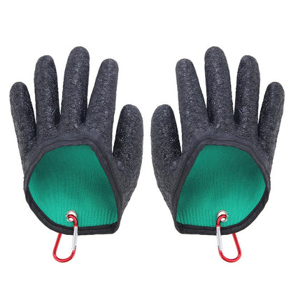 Lure Anti-Slip Fishing Gloves Multi-Functional Fishing Latex Gloves Anti-Puncture Waterproof Sea Fishing Gloves