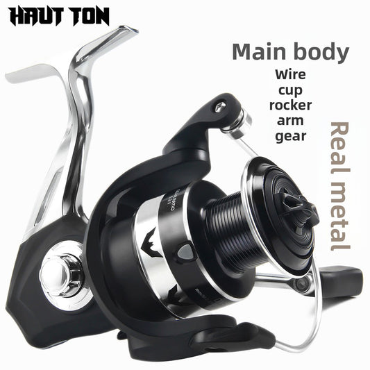 Full Metal Spinning Wheel Wholesale Fishing Wheel Deep Line Cup Lure Wheel Sea Rod Wheel Fish Wheel Anchor Fish Wheel Black Fishing Wheel DV