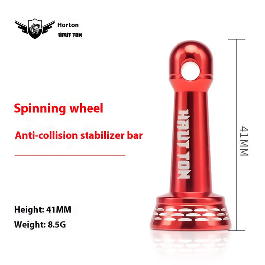 Spinning Wheel Metal Balance Rod Fishing Wheel Anti-Collision Rod Modified Fishing Wheel Rocker Arm Nut Accessories Can Hang Bait