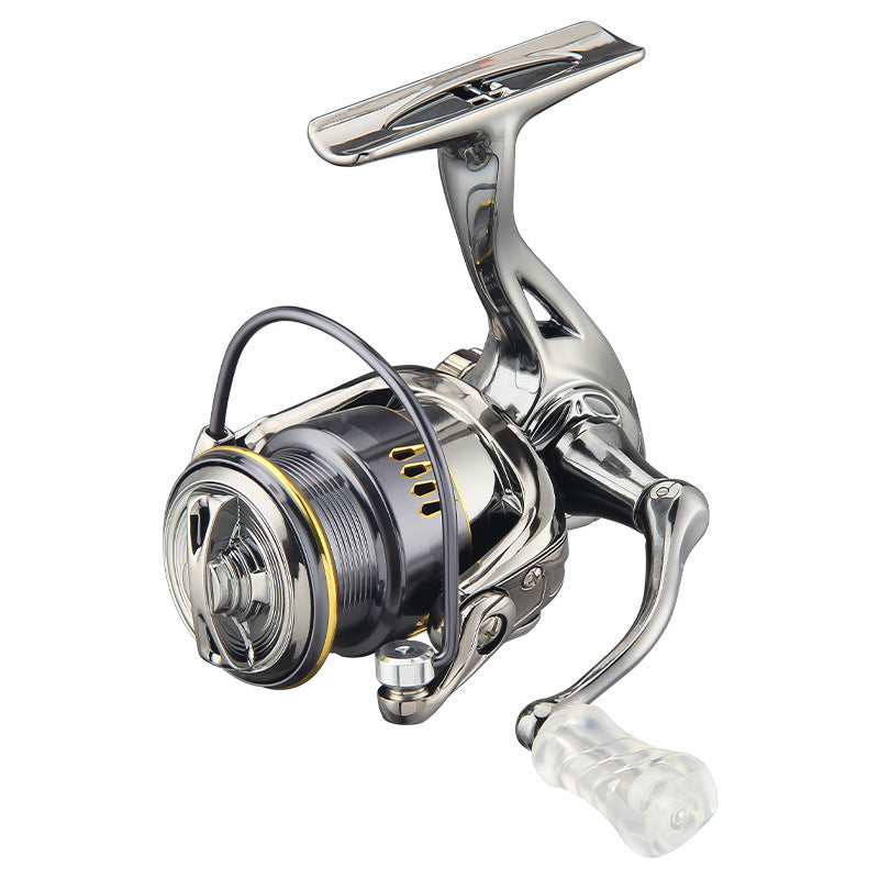 No Gap Fishing Reel Wholesale Fishing Reel 4.8:1 Speed Ratio Lure Micro Spinning Reel 800 Model Shallow Line Cup MG