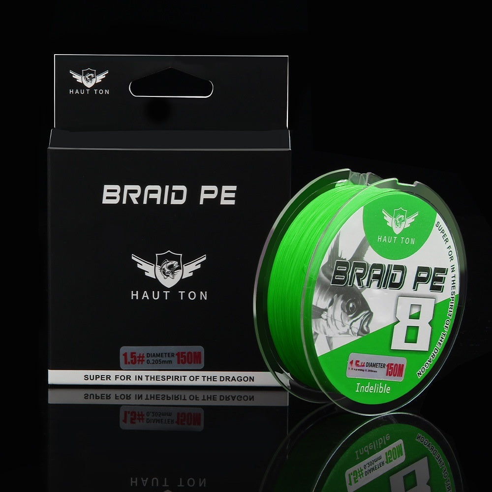Fade-resistant 8-strand Long Casting PE Line Sub-line Fishing Line Main Line Big Fish Line Chinese Red Dali Horse Line Wholesale
