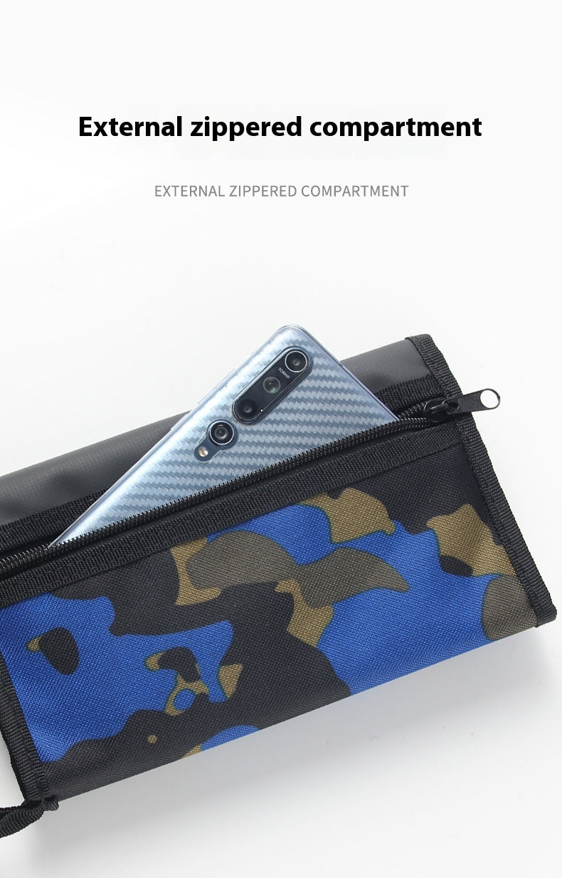 Soft Bait T-Tail Storage Bag Soft Worm Curved Tail Storage Bag Sealed Waterproof Large Capacity Fake Bait Includes Ziplock Bag