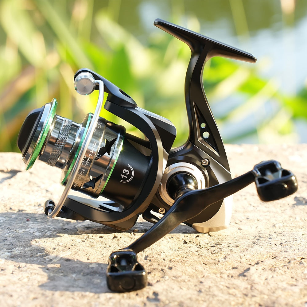 Full Metal Line Cup Lure Spinning Reel Wholesale Fishing Reel Long Casting Sea Rod Reel Sea Fishing Reel Snakehead Fishing Reel KP