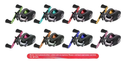 Haodun Lure Baitcasting Reel Wholesale Long Casting Anti-Explosion Line Fishing Reel Fishing Reel for Blackfish Micro Baitcasting Reel HD
