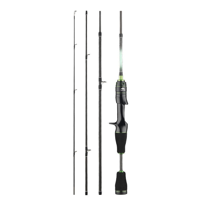 Full Set Fuji O-Ring Lure Rod Wholesale 4-Section Micro Object Mouth Rod Retractable Length Only 45cm Portable Fishing Rod