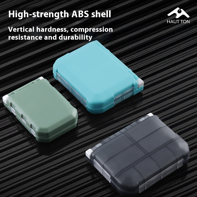 Lure Accessories Storage Box with Pins, Eight-Shaped Rings, Jig Head Hooks, Crankbaits, and Lead Sinkers, Detachable Space