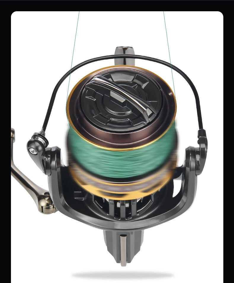Spinning Reel Long Casting Sea Rod Reel Casting Reel Fishing Reel 12000 Fish Reel Sea Rod Reel Fishing Line Reel Anchor Reel Fishing Gear