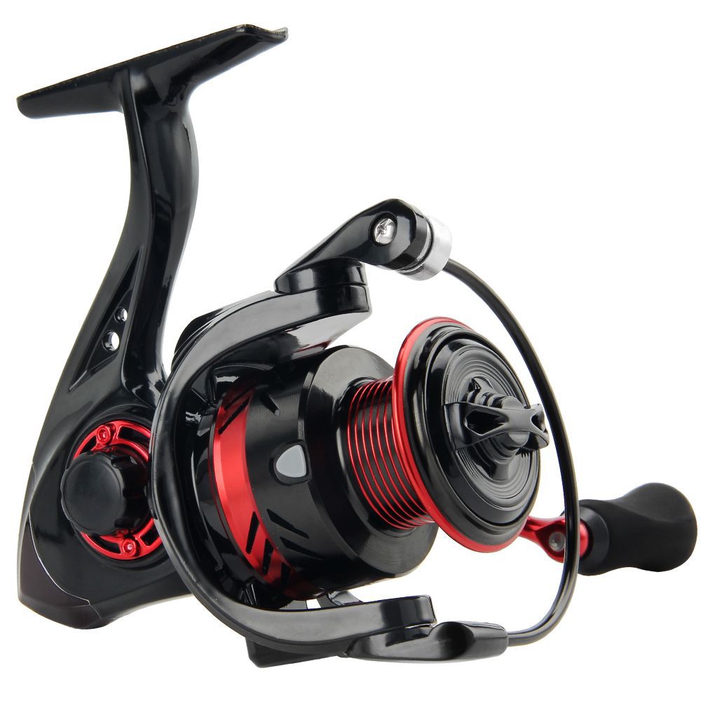 Double Crank Handle Spinning Reel Full Metal Line Cup Lure Fishing Reel Gapless Fishing Reel Long Casting Sea Rod Reel DY