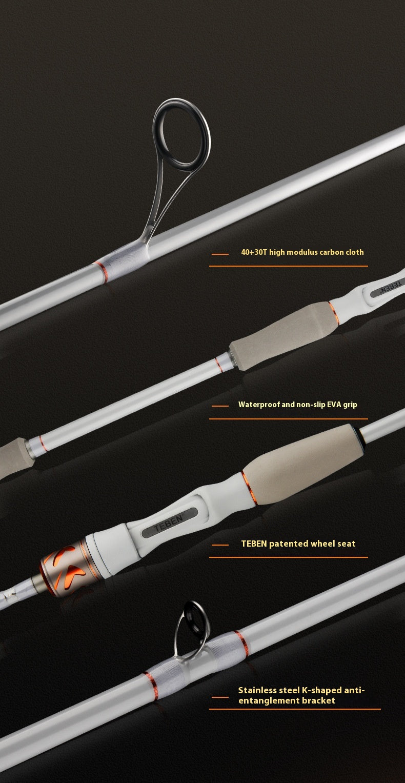 Full Set Fuji O-Ring Long Casting Lure Rod ML Adjustment UL Adjustment M Hardness Micro Object Horse Mouth Rod Fishing Rod Sea Fishing Rod Wholesale