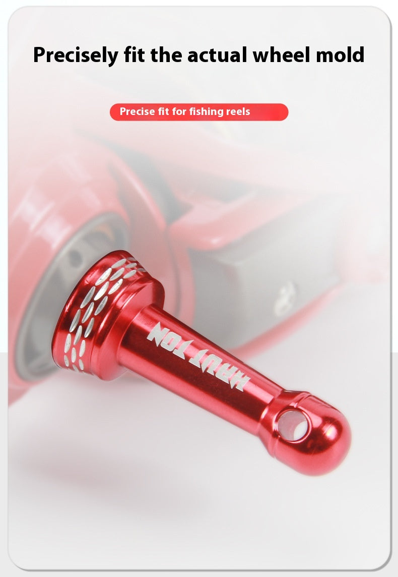 Spinning Wheel Metal Balance Rod Fishing Wheel Anti-Collision Rod Modified Fishing Wheel Rocker Arm Nut Accessories Can Hang Bait