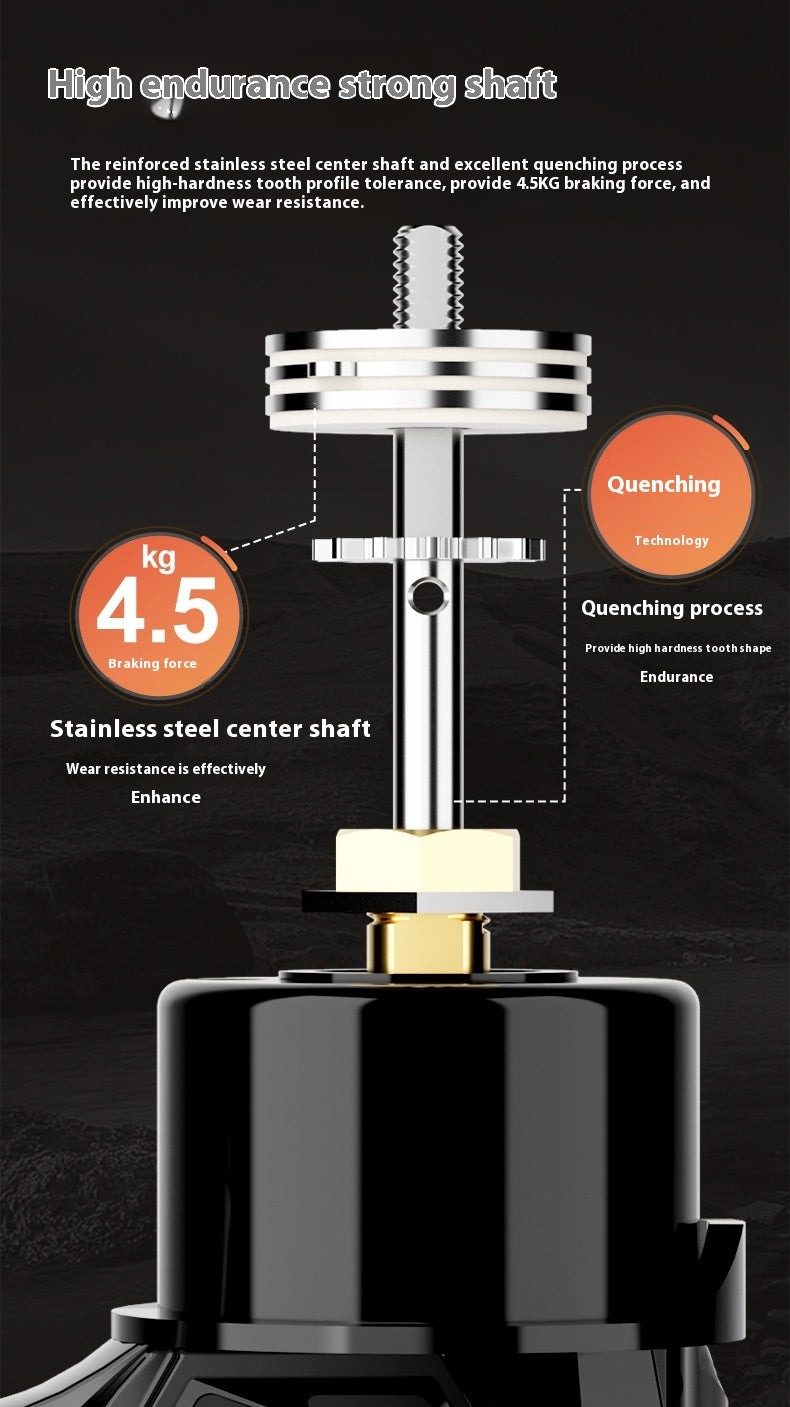 Micro Spinning Wheel Carbon Body Only 165g Long Casting Lure Fishing Reel 6+1 Bearing Screw-in Fishing Reel