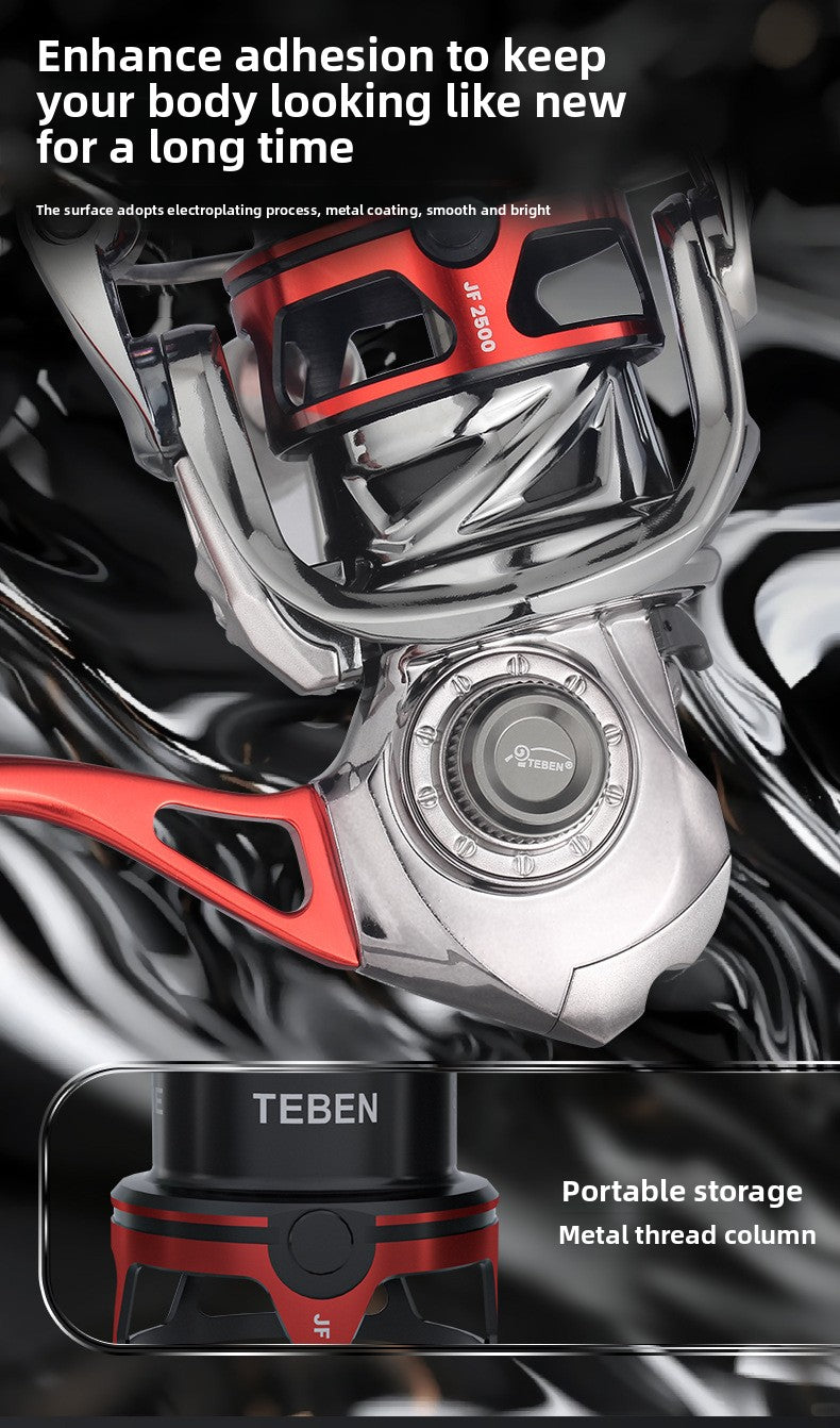 Jifeng Spinning Reel Wholesale 25 New Models Lure Carbon Fishing Reel Only 166g Micro Fishing Reel 5+1 Bearings