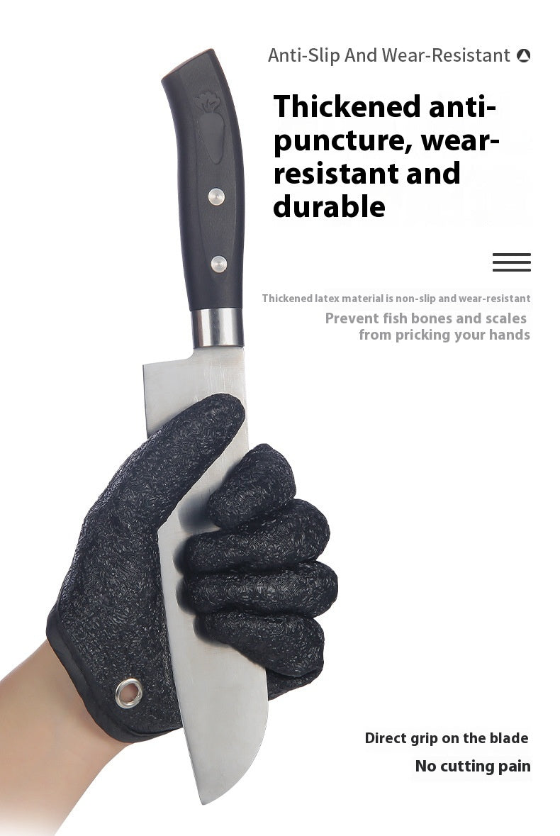 Lure Anti-Slip Fishing Gloves Multi-Functional Fishing Latex Gloves Anti-Puncture Waterproof Sea Fishing Gloves