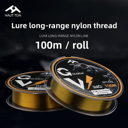 100m Lure-Specific Nylon Line Fishing Line Main Line Strong Heavy-Duty Line Long Cast Rock Fishing Fishing Line Subline
