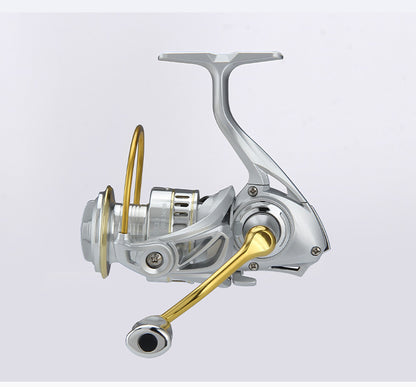 3+1 Gapless Lure Spinning Reel Metal Line Cup Long Casting Fishing Reel Universal Reel Fishing Reel Sea Rod Reel YC