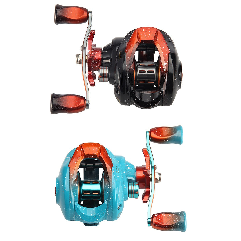 Lure Baitcasting Reel Wholesale Metal Long Casting Anti-Explosion Line Fishing Reel 7.2:1 Fishing Reel Cross-Border New Product Sea Fishing Reel