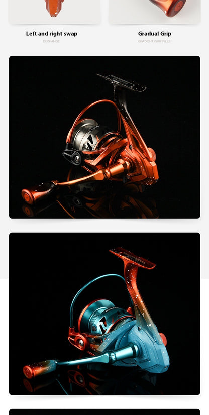 25 Years New Product Lure Spinning Wheel Wholesale Long Casting Micro Wheel Fishing Wheel Fishing Reel Sea Rod Wheel Fishing Wheel