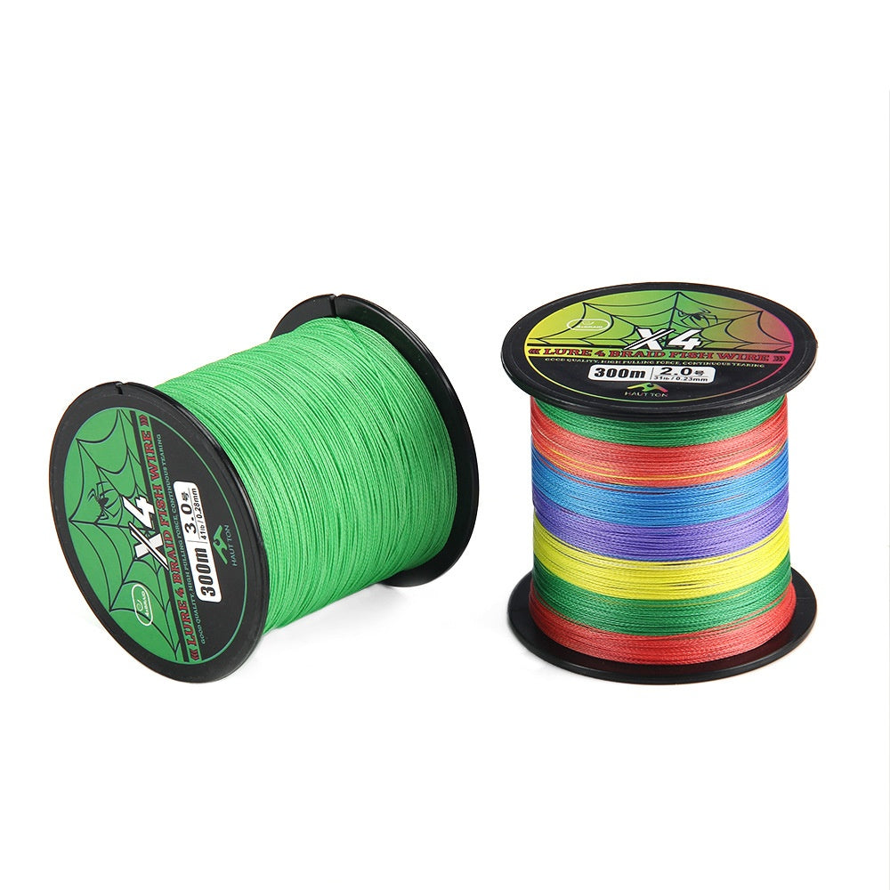 500.8m Strand Strong Horse Line 300.4m Strand Anti-Bite PE Lure Line Wholesale 10.1m Colors Sea Fishing Line