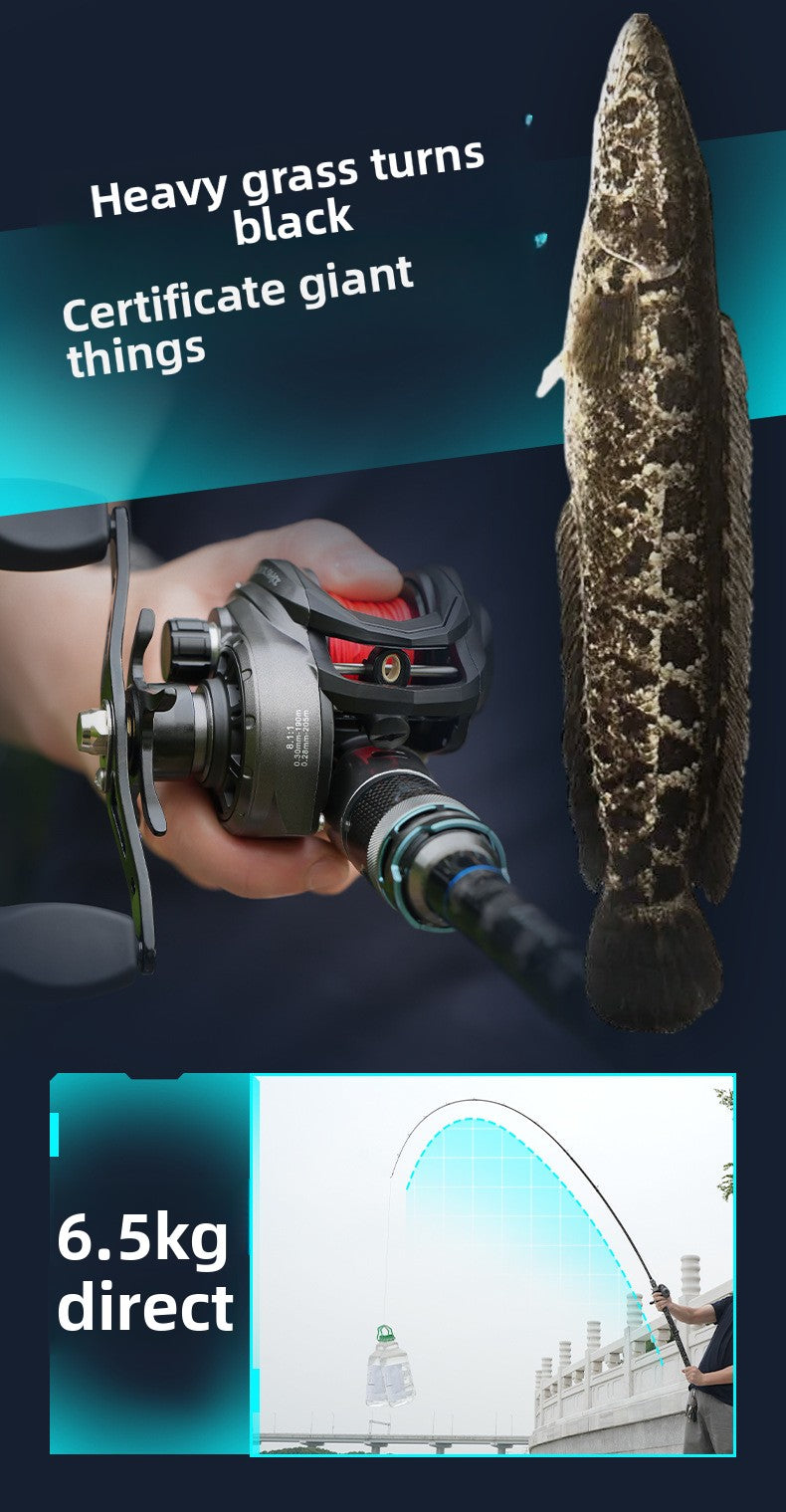 XXH Super Hard Thunder Strong Rod Light Thunder Heavy Thunder Universal XH Long Casting Lure Rod Heavy Grass Area Snakehead Fishing Rod 2.4m