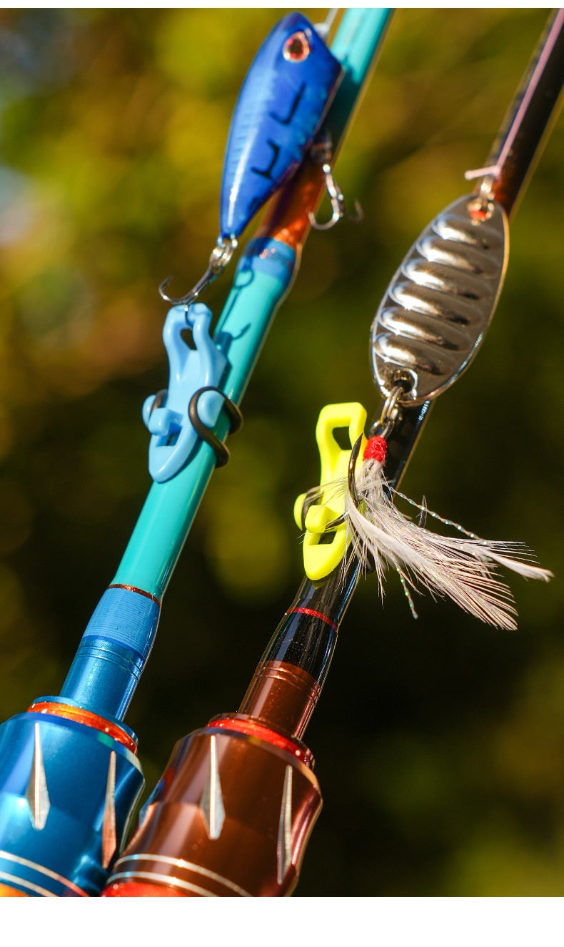 Lure Bait Hook Holder VIB Spinner Bait Holder Treble Hook Jig Head Storage Fixer Wholesale