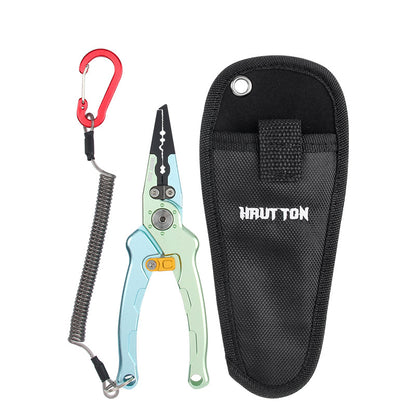 Lure Multi-Function Fish Control Device Lure Pliers Set Wholesale Portable Night Fishing Open Loop Line Cutter with Safety Rope