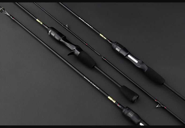 Haodun Full Fuji O-Ring Carbon Micro Lure Rod with Sound Wheel Seat 1.68m UL Fishing Rod Long Casting Fishing Rod