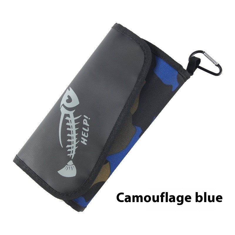 Soft Bait T-Tail Storage Bag Soft Worm Curved Tail Storage Bag Sealed Waterproof Large Capacity Fake Bait Includes Ziplock Bag