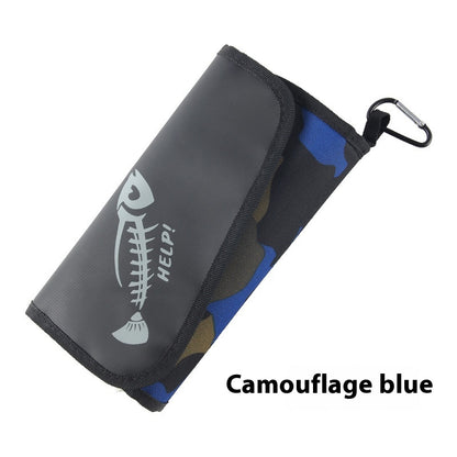 Soft Bait T-Tail Storage Bag Soft Worm Curved Tail Storage Bag Sealed Waterproof Large Capacity Fake Bait Includes Ziplock Bag
