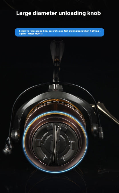 Spinning Reel Long Casting Sea Rod Reel Casting Reel Fishing Reel 12000 Fish Reel Sea Rod Reel Fishing Line Reel Anchor Reel Fishing Gear