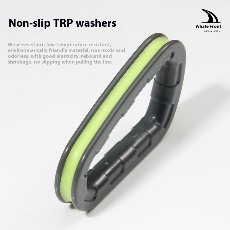 Lure PE Line Durable Nylon Line Bottom Hanging Line Device with Locking Buckle, Rod-Friendly Outdoor Line Breaker