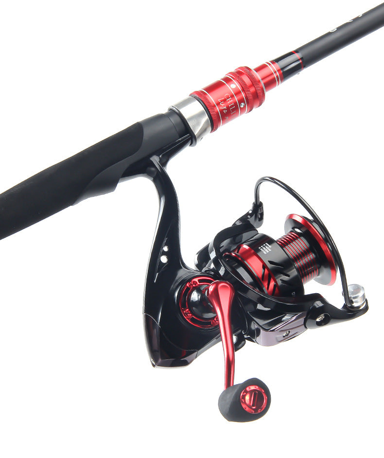Double Crank Handle Spinning Reel Full Metal Line Cup Lure Fishing Reel Gapless Fishing Reel Long Casting Sea Rod Reel DY