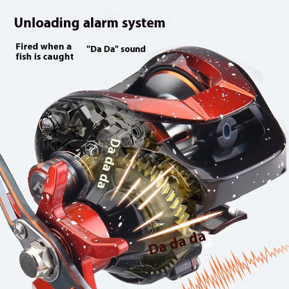 Lure Baitcasting Reel Wholesale Metal Long Casting Anti-Explosion Line Fishing Reel 7.2:1 Fishing Reel Cross-Border New Product Sea Fishing Reel