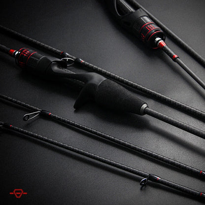 Full Set Fuji O-Ring Four-Section Micro Rod UL Ultra-Soft Multi-Section Lure Rod Teben Xiaosi Four-Mouth Rod 68g