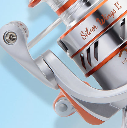 Screw-in Micro Lure Spinning Reel Gapless 2+1 Long Casting Fishing Reel Fishing Line Reel Micro Reel Sea Rod Reel