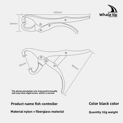 Multifunctional Fish Control Device Micro Lure Pliers Set Fishing Fish Lifting Device Beginner Fish Gripper Can Cut PE Line