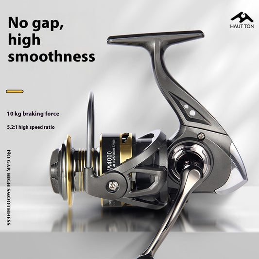 Gap-Free Lure Spinning Reel Wholesale Long Casting Universal Fishing Reel Casting Rod Sea Rod Fishing Reel Smooth Fishing Line Reel