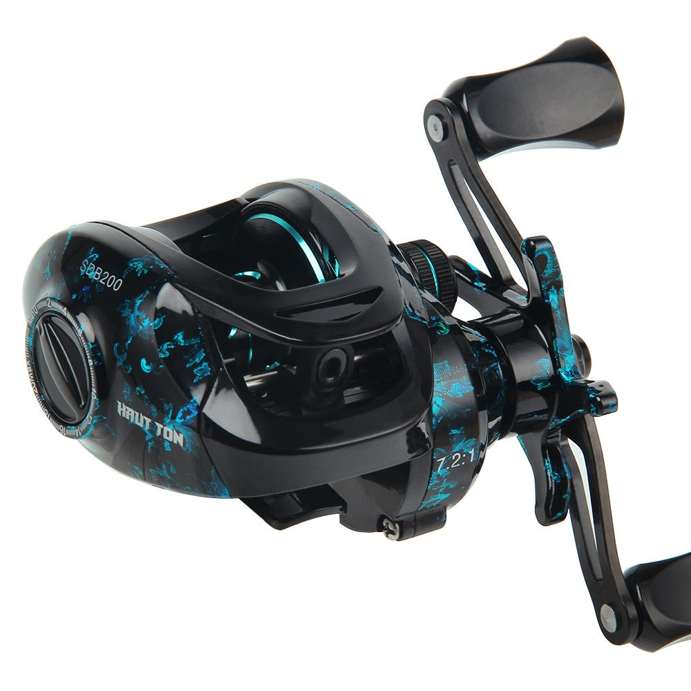 Anti-Explosion Line Water Drop Reel Wholesale Metal Lure Reel Long Casting Fishing Reel Lei Qiang Black Fishing Reel Sea Fishing Reel