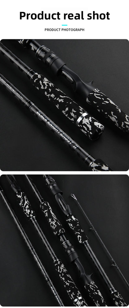 XXH Super Hard Thunder Strong Rod Light Thunder Heavy Thunder Universal XH Long Casting Lure Rod Heavy Grass Area Snakehead Fishing Rod 2.4m