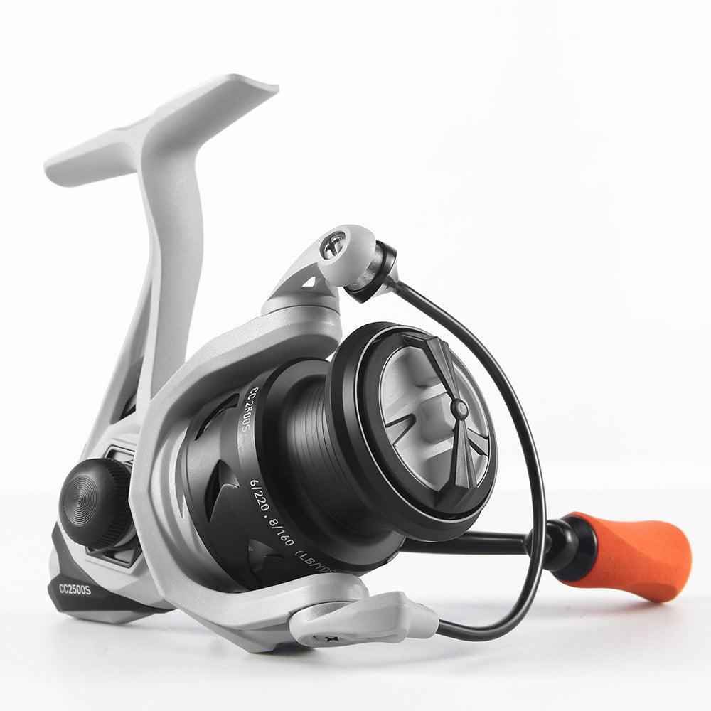 Seamless Lure Spinning Reel 4+1 Long Casting Reel 5.2:1 Universal Sea Fishing Reel Sea Rod Reel CC