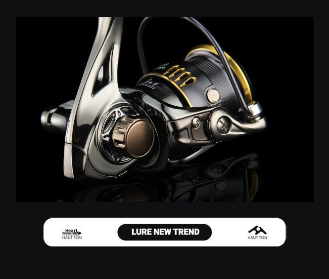 No Gap Fishing Reel Wholesale Fishing Reel 4.8:1 Speed Ratio Lure Micro Spinning Reel 800 Model Shallow Line Cup MG