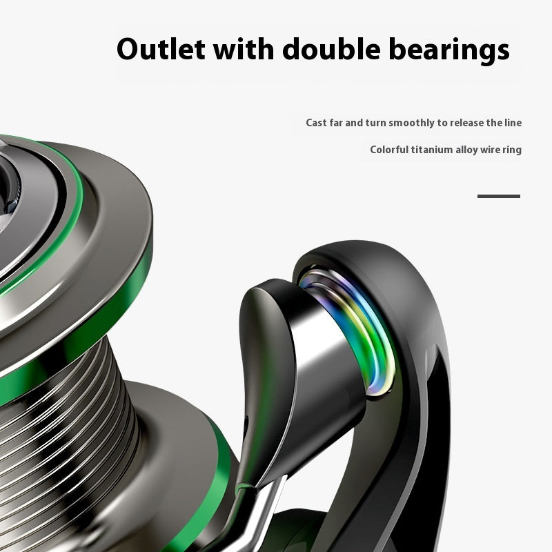 Lure Micro Spinning Reel Wholesale Full Metal Line Cup Fishing Reel Long Casting Sea Rod Reel Fishing Reel MK Second Generation