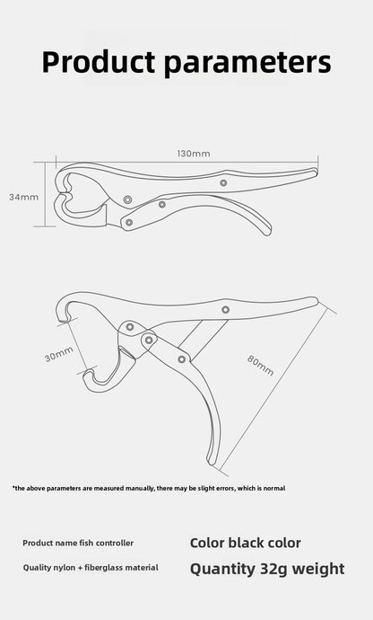 Multifunctional Fish Control Device Micro Lure Pliers Set Fishing Fish Lifting Device Beginner Fish Gripper Can Cut PE Line